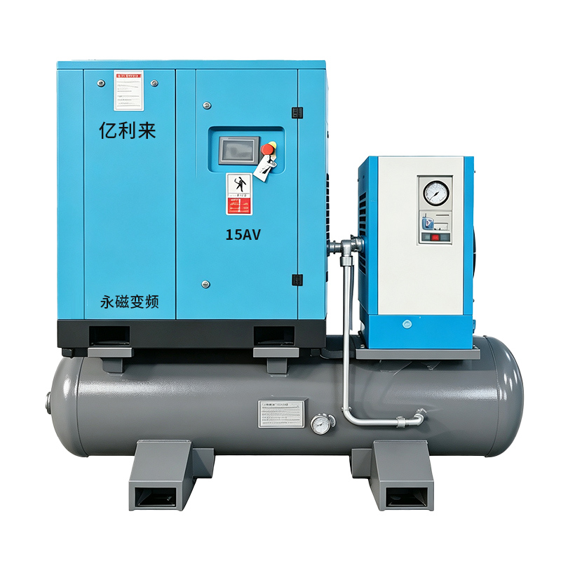 11kW 高圧 4 in 1 VSD エアコンプレッサー