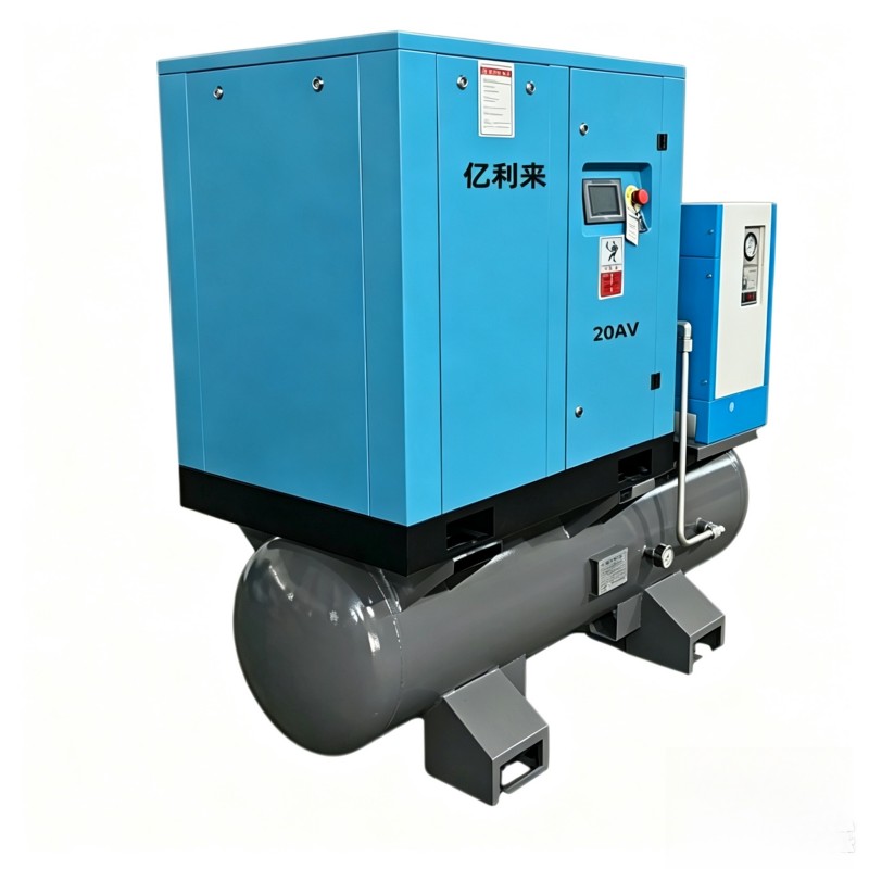 15kW 4 in 1 固定速度単段エアコンプレッサー