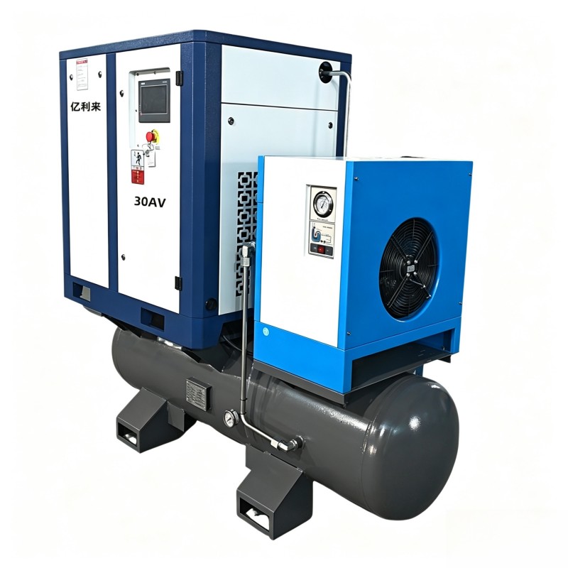 22kW 4 in 1 固定速度単段エアコンプレッサー