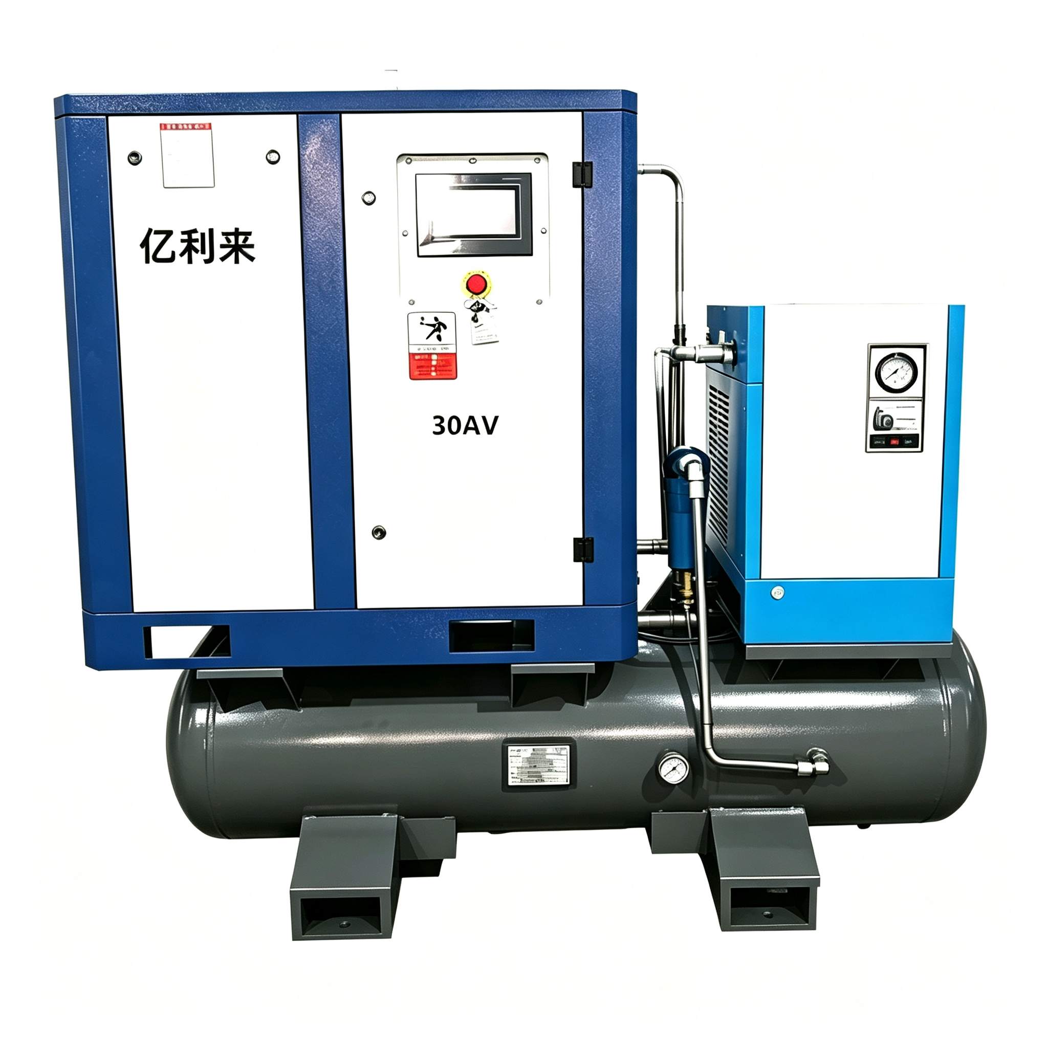 22kW 高圧 4 in 1 固定速度エアコンプレッサー