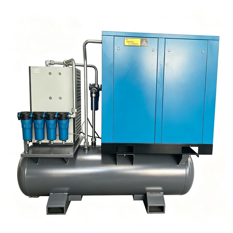 37kW 高圧 4 in 1 VSD エアコンプレッサー