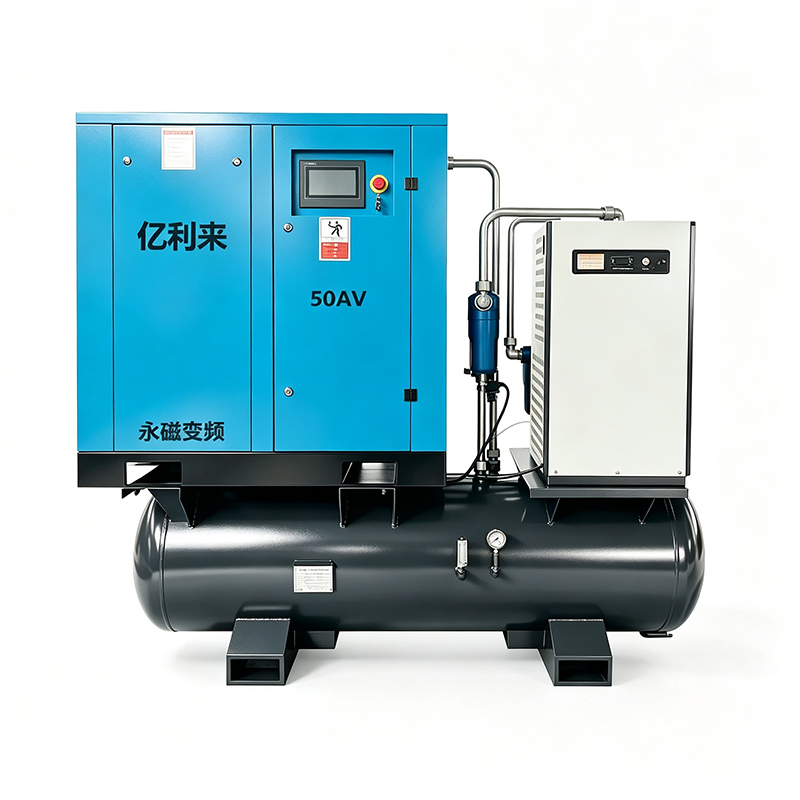 37kW 高圧 4 in 1 VSD エアコンプレッサー