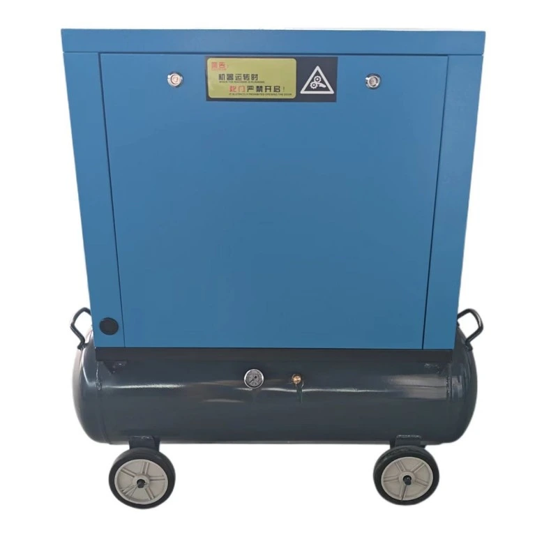 7.5kW 8 Bar タンクマウント VSD シングルステージエアコンプレッサー